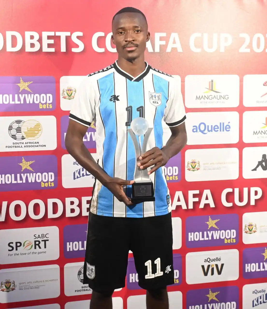 Image from ThamiSoccer: Thabo Maponda of Botswana 🇧🇼 is the <a class="text-blue-500 hover:un...