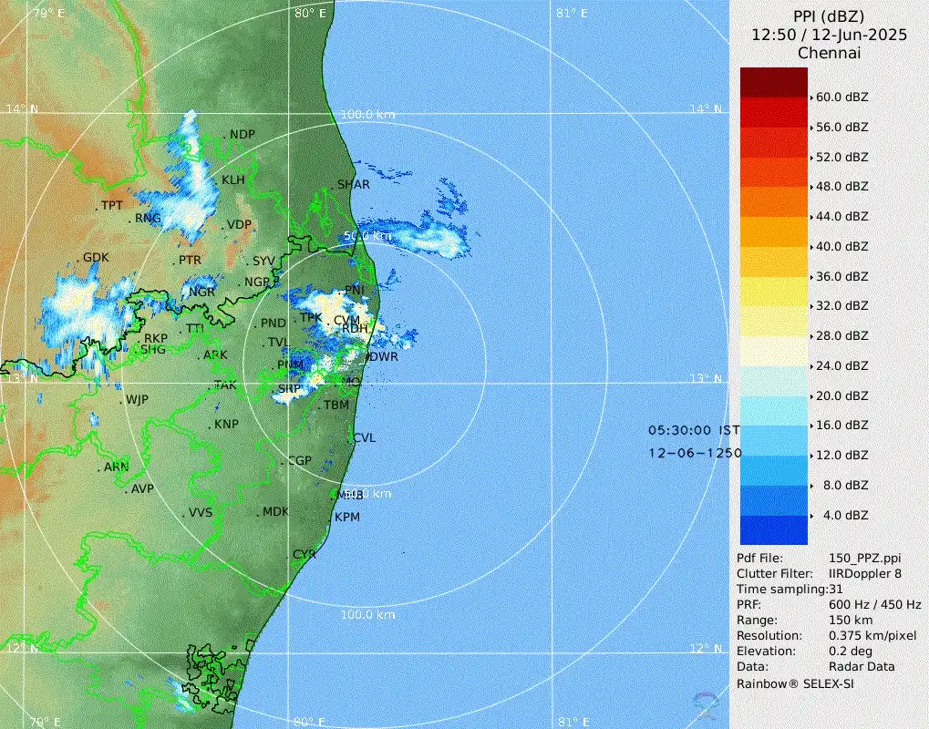 Image from Weather Updates On Tamil Nadu & Chennai by ChennaiRains (COMK): The current storms around Sriperumbudhur should give <a class="text-bl...