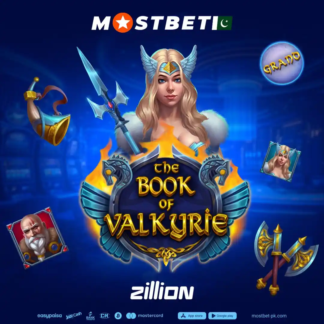 Image from MOSTBET PK: 🔥 THE TIME OF LEGENDS HAS COME 🔥 Dive into The Book of Valkyrie by ...