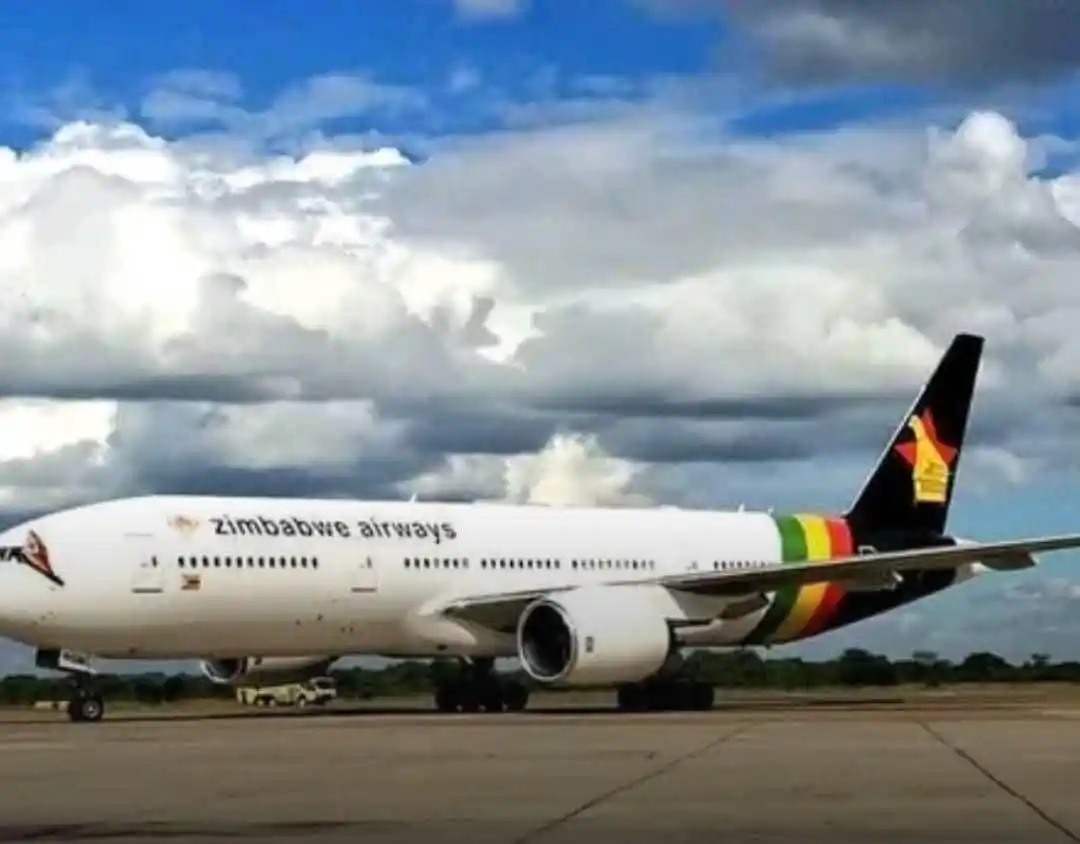 Image from ZNN News: This is Air Zimbabwe, it has a zero record of kuuraya vanhu.Air Zimbab...