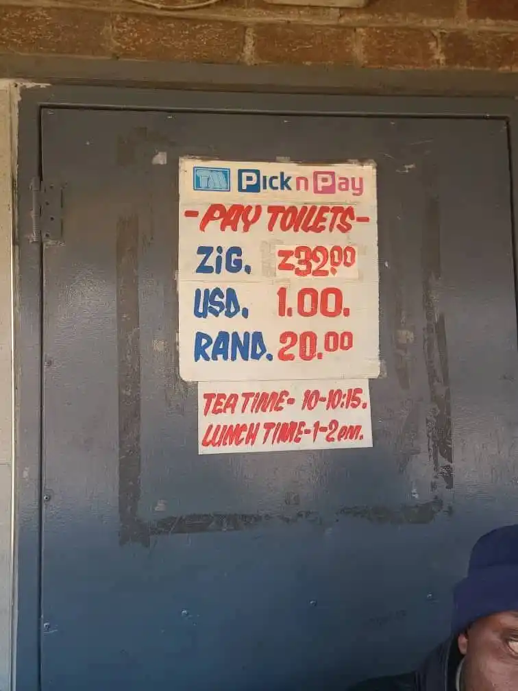 Image from ZNN News: This is expensive.... Pay toilets should be affordable....