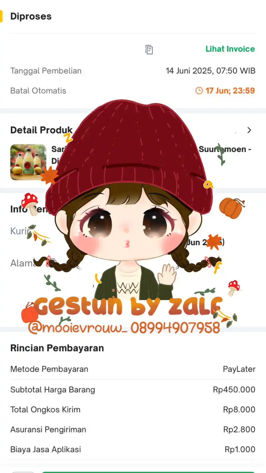 Image from Testi Gestun Zalfaa 𐙚。⋆𖦹.✧˚: tiktok paylater...