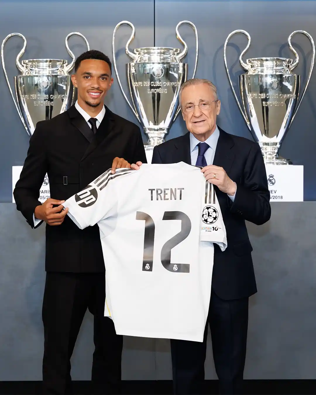 Image from Havoline Deportivo: 🆕⚪️ Trent Alexander-Arnold fue presentado formalmente como nuevo juga...