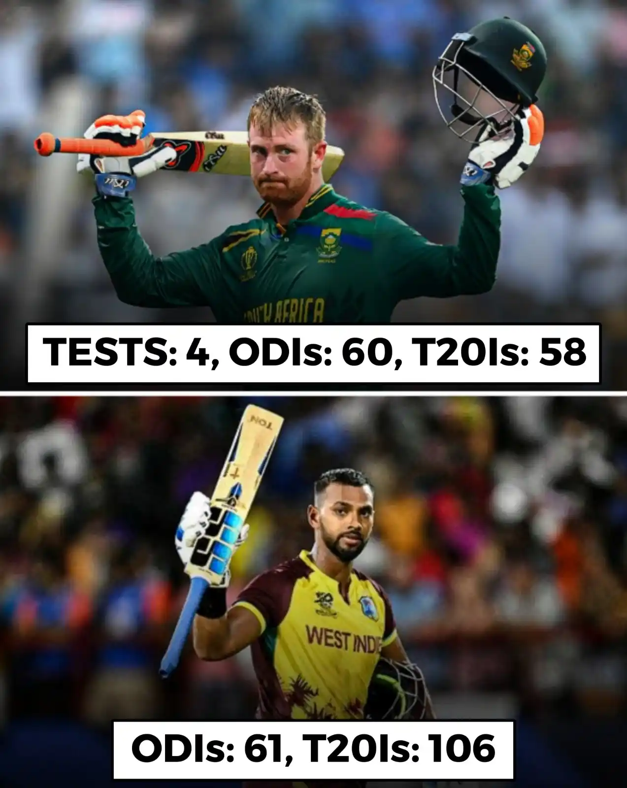 Image from Sports Duniya: Two bright sparks fade early💔 Heinrich Klaasen and Nicholas Pooran s...