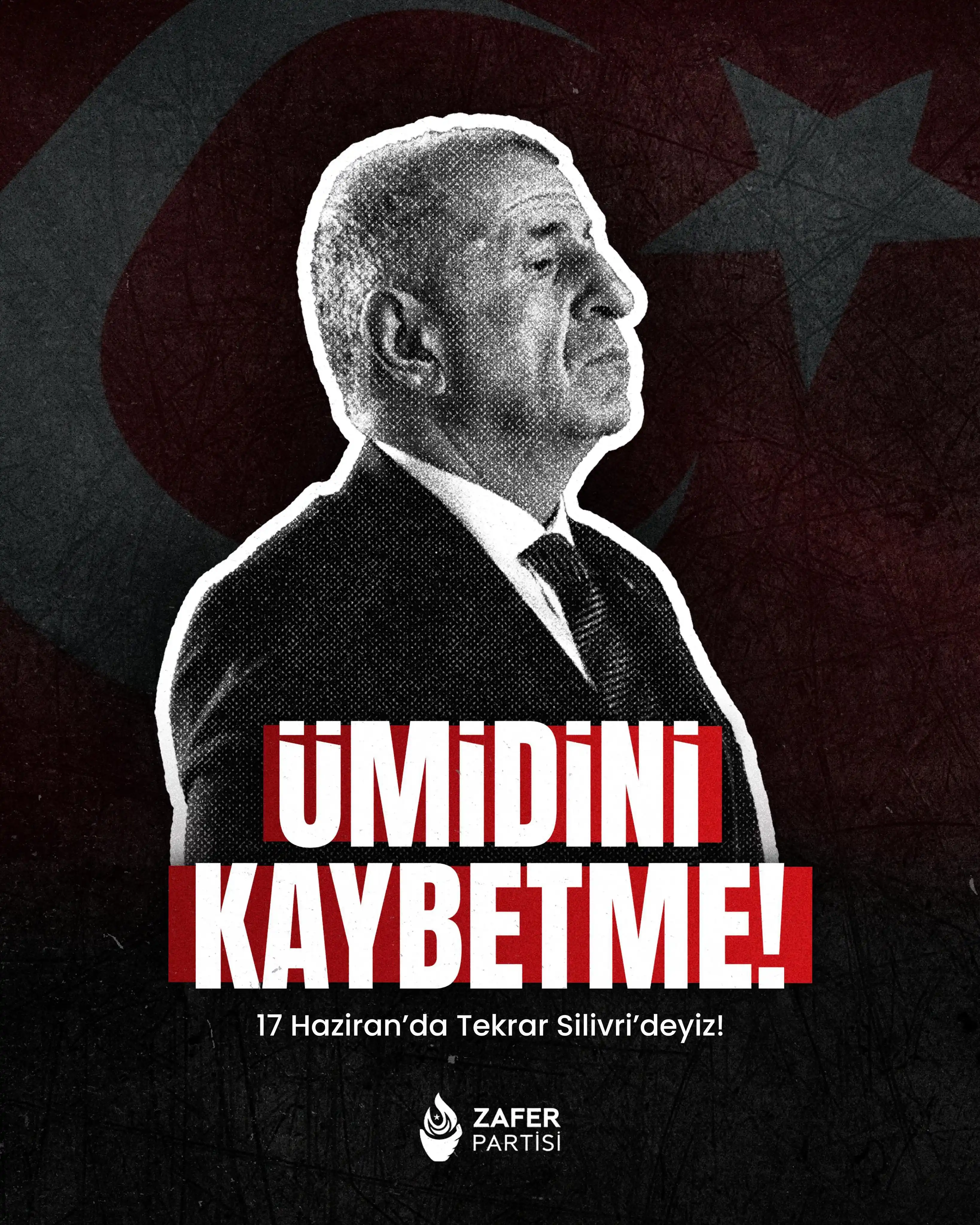 Image from Zafer Partisi: Ümidini kaybetme, mücadeleye devam et! 17 Haziran’da tekrar Silivri’de...