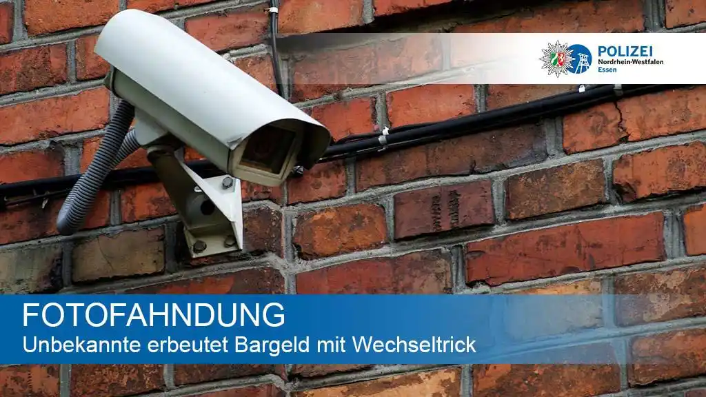 Image from Polizei NRW Essen: *Unbekannte erbeutet Bargeld mit Wechseltrick – Fotofahndung*  Essen-S...