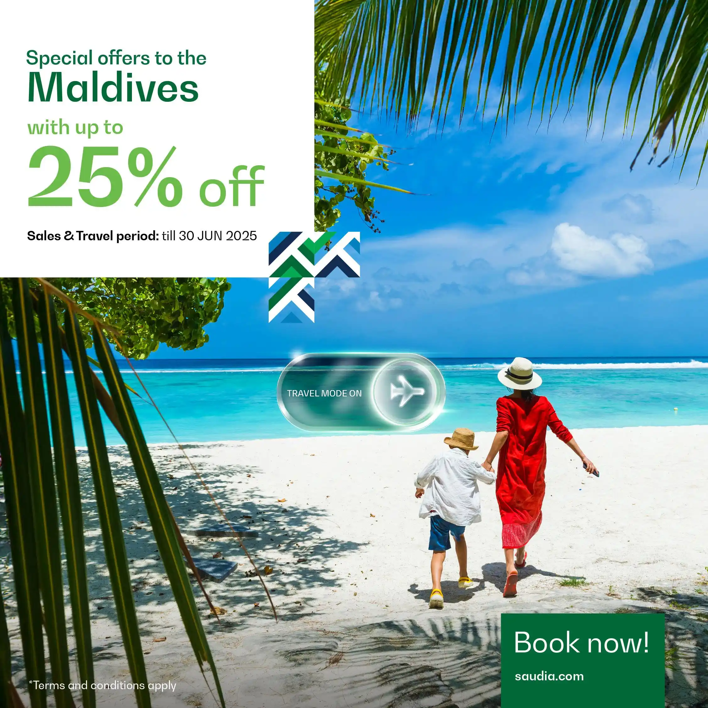 Image from Saudia: Up to 25% OFF on your flight from <a class="text-blue-500 hover:underl...