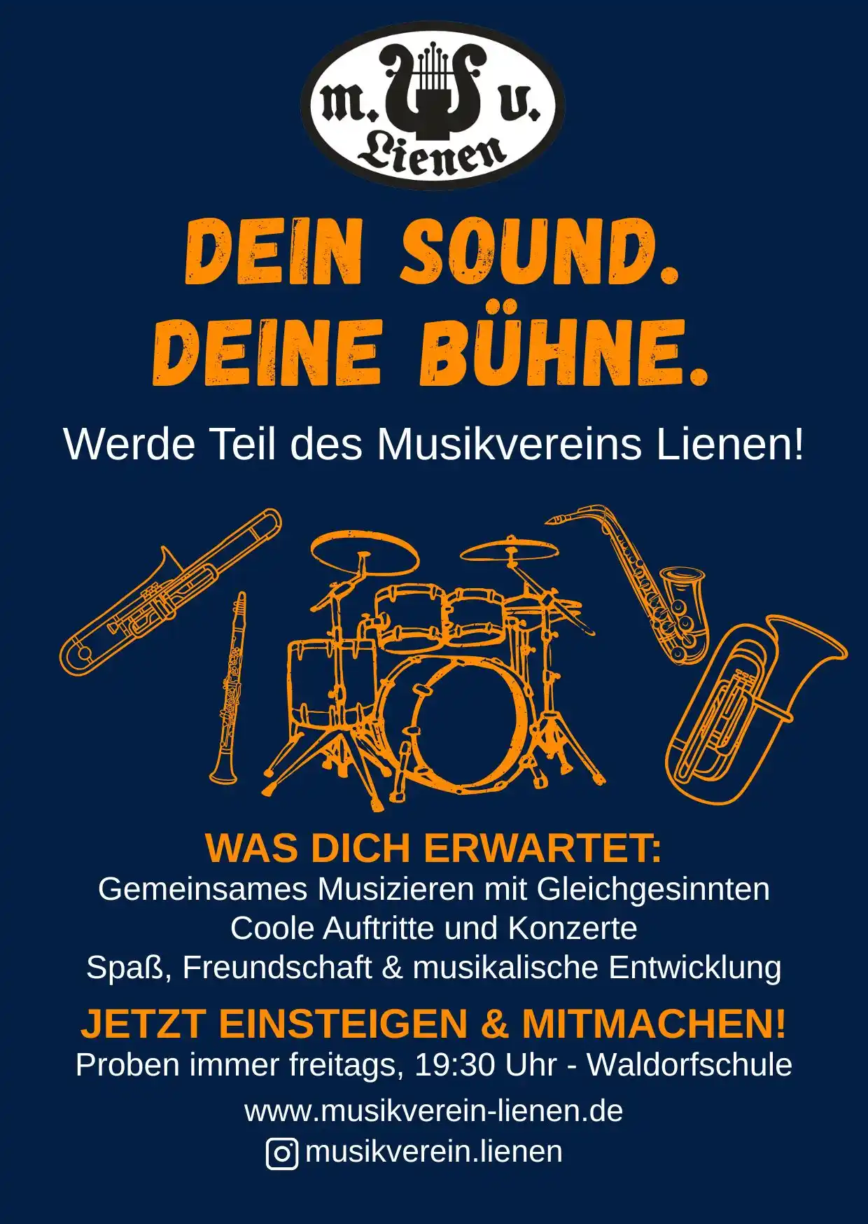 Image from Veranstaltungen und Information aus Lienen: *Vereins-News* Ihr liebt Musik🎶🎶? Dann schaut doch mal beim Musikver...