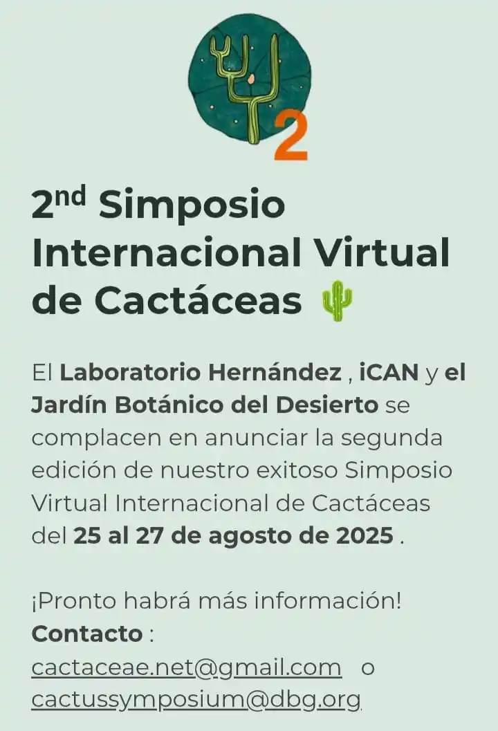 Image from Vivero Cactus Peru: 🌵✨ ¡Vuelve el evento más esperado para amantes de las cactáceas! 🎓 S...