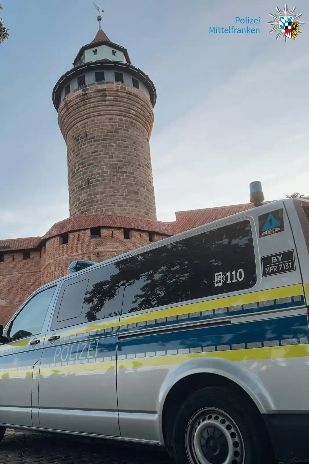 Image from Polizei Mittelfranken : Wir wünschen euch einen guten Start in die Woche! 🌞 Ein Blick auf di...