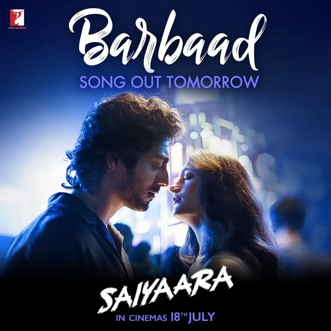 Image from YRF - Yash Raj Films : A love story that completes you, can also make you Barbaad... Second s...