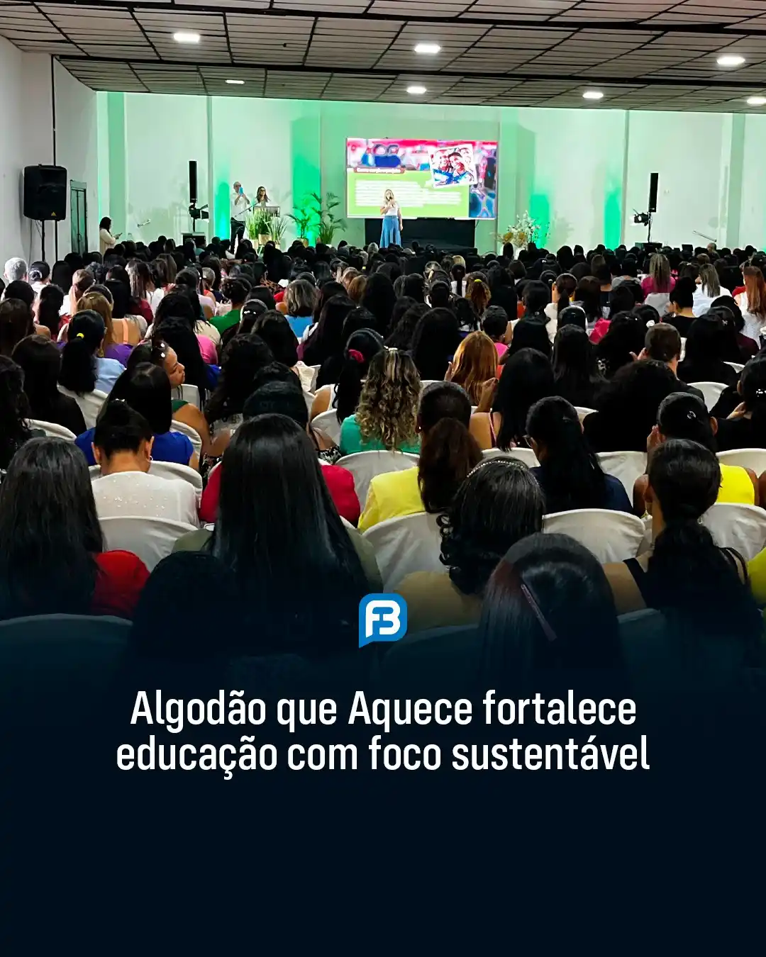 Image from Fala Barreiras, Portal de Notícias: *ALGODÃO QUE AQUECE FORTALECE EDUCAÇÃO COM FOCO SUSTENTÁVEL* _Algodão ...
