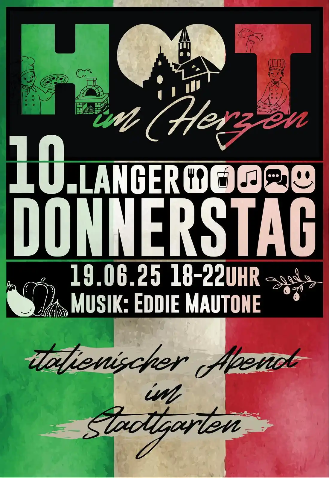 Image from Stadt Hohenstein-Ernstthal: Am 19.06.2025 ab 18:00 Uhr feiern wir unseren 10-ten LANGEN DONNERSTAG...
