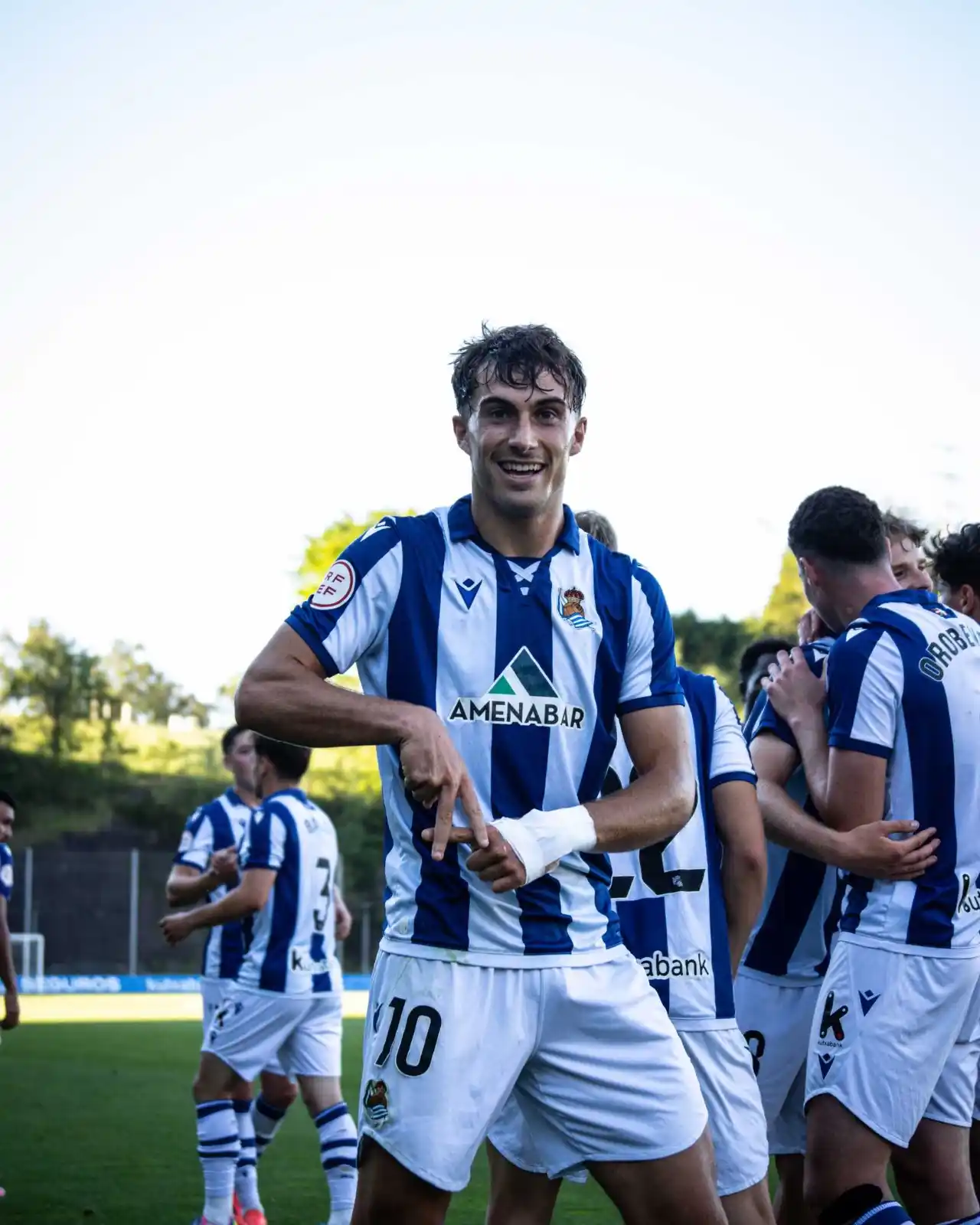 Image from Real Sociedad: 🔚 AMAITU DAAAAAAAAAAAA!!! Gure filialak garaipena lortu du liga hirug...