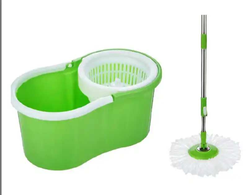 Image from Amazon Loot Deals ✅: Amazon Brand - Presto! Spin Mop with Plastic Deal price 523🔥🔥 ❌Reg...