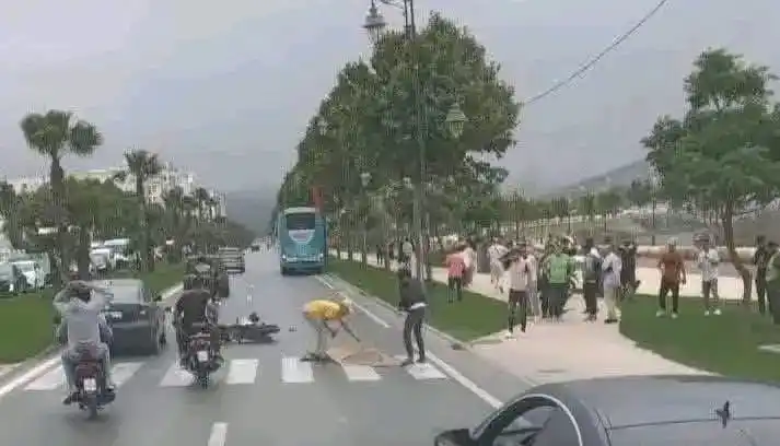 Image from منتدى طلبة كلية الآداب والعلوم الإنسانية بني ملال | القناة الرسمية©: 🚨  *إنا ﷲ وإنا إليه راجعون* شيفور د كار داز على مول للموطور و طرطقلو ...