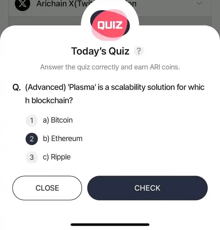 Image from CryptoBert Airdrops: ARI CHAIN Quiz Answer Download & Get started ⤵️ https://play.google.c...
