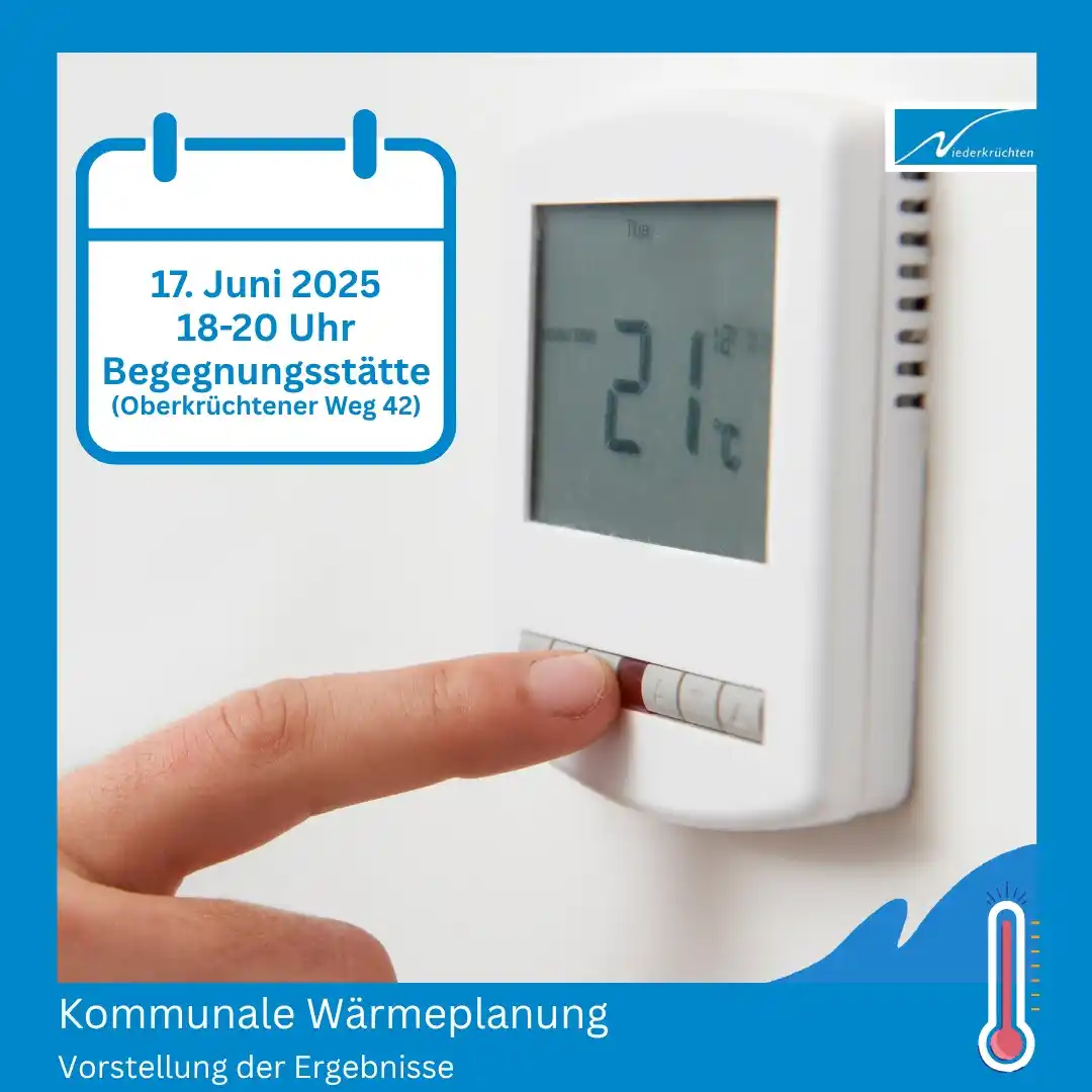 Image from Gemeinde Niederkrüchten: *♨️ Bis Ende Juni 2028 müssen kleinere Städte und Gemeinden die sogena...