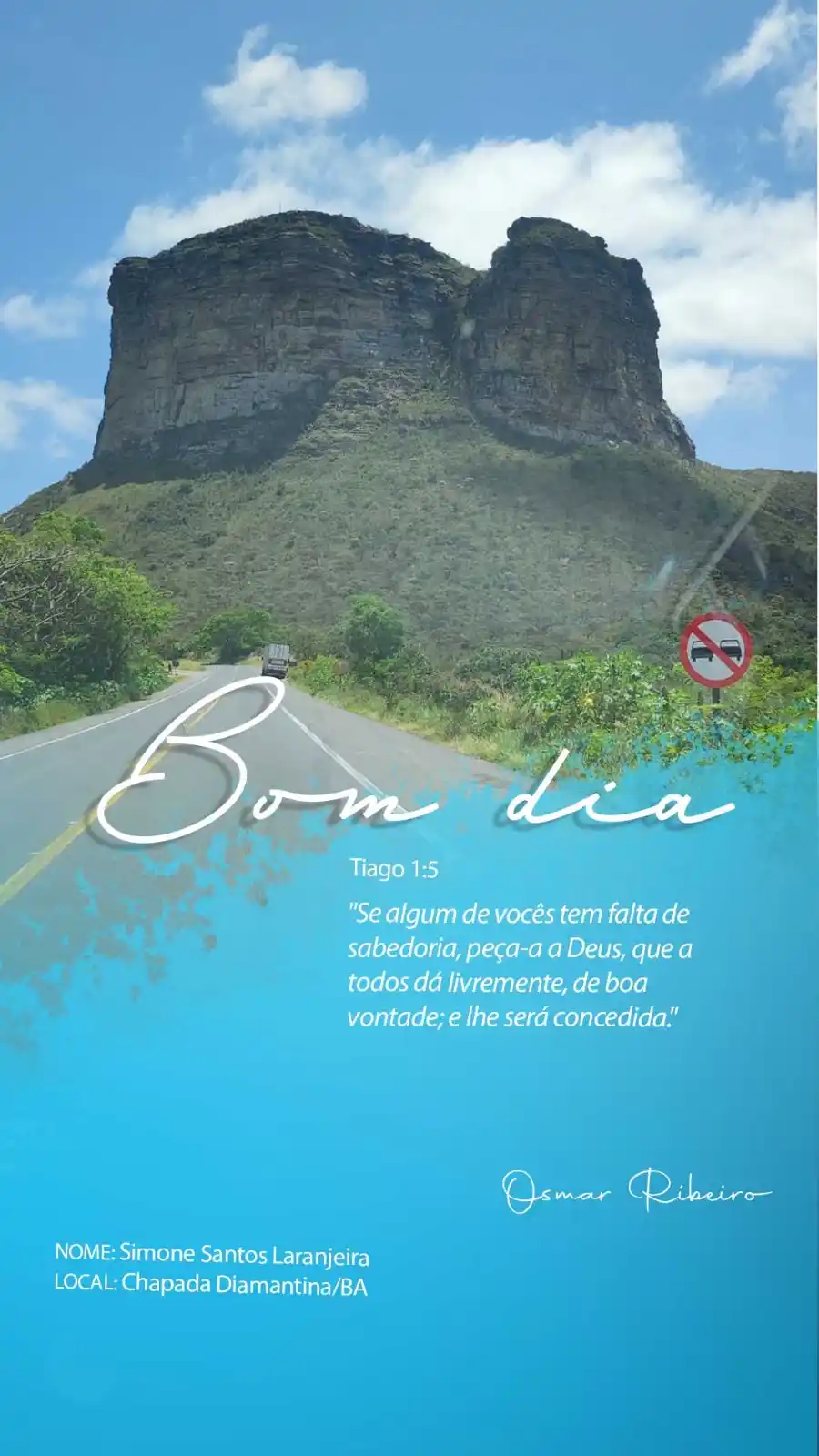 Image from Fala Barreiras, Portal de Notícias: *Bom dia!* _Nesta quarta-feira, se você precisa de direção, peça a Deu...