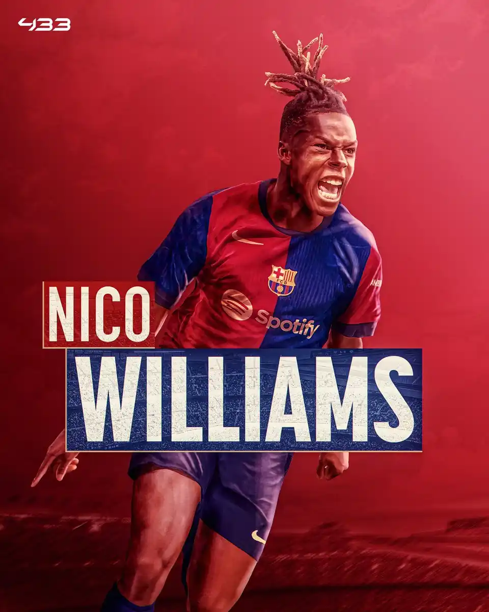 Image from PREMIER LEAGUE LIVE MATCHES & NEWS⚽: 🚨 𝐁𝐑𝐄𝐀𝐊𝐈𝐍𝐆: Deco met with Nico Williams’ agent, according to ...