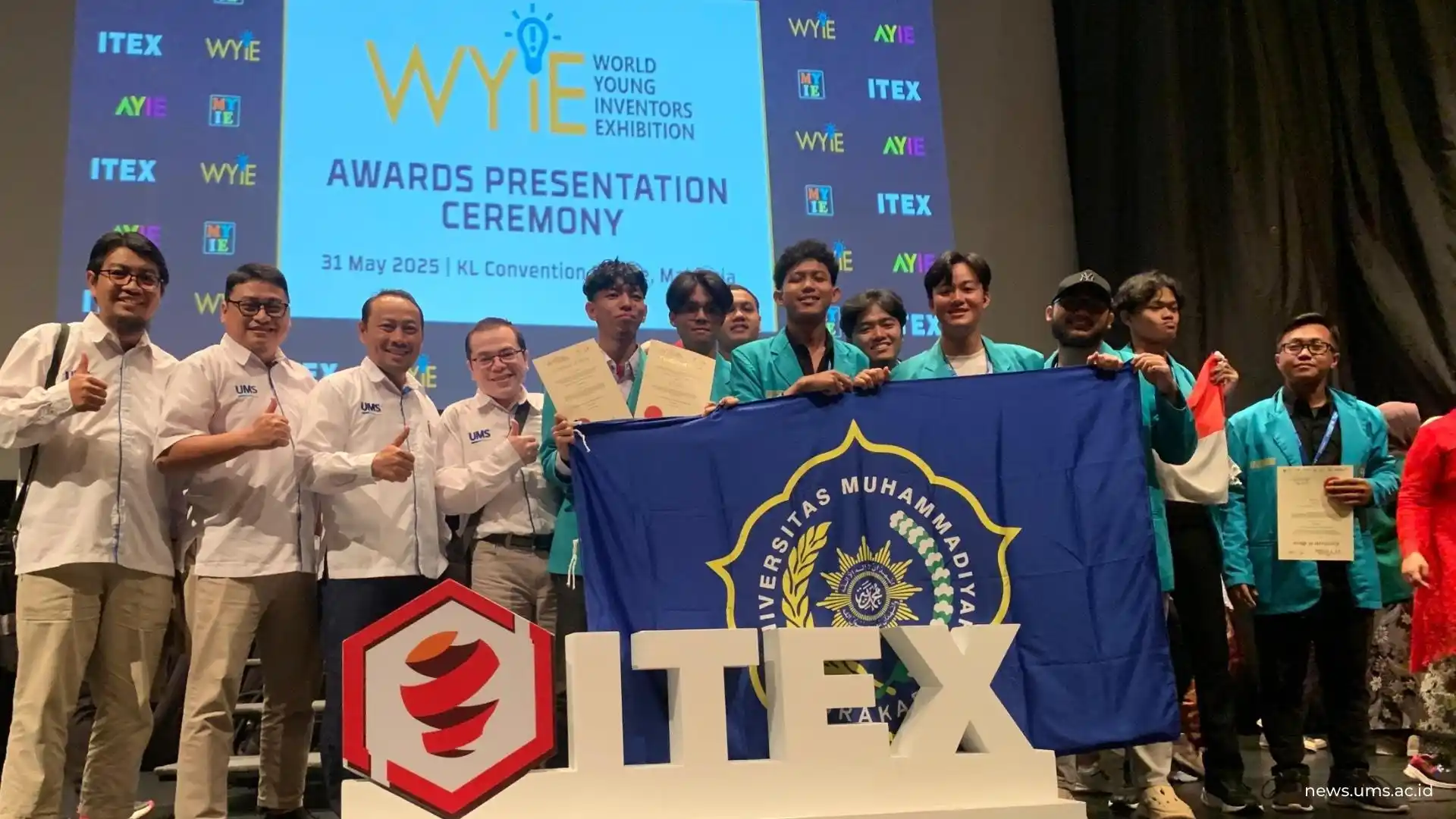 Image from Universitas Muhammadiyah Surakarta (UMS): Buktikan Daya Saing Global, Tim UMS Sabet 4 Gold Medal di Ajang World ...