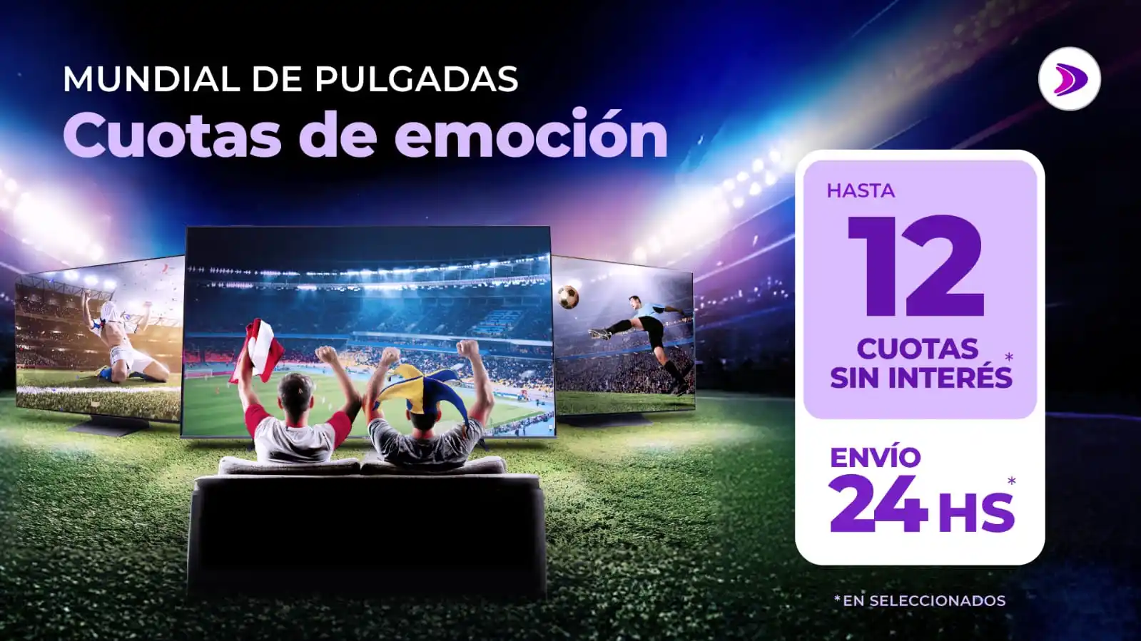 Image from Frávega: 📺 *¿Buscan agrandar su TV?* Encuentran muchas opciones en el próximo ...