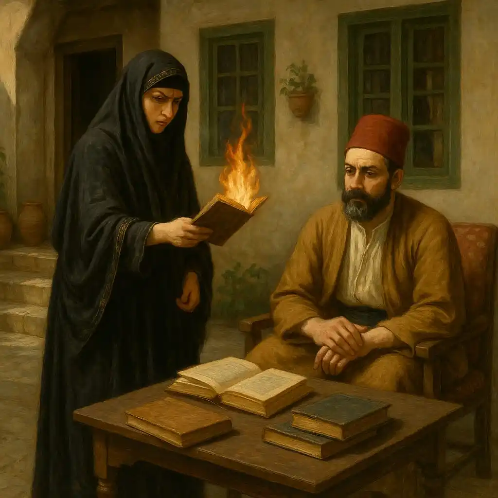 Image from انوارِ عالم: « بیس سال کی محنت کو آگ لگا دینے والی بیوی » ,,, سقراط کی بیوی ,,, <...