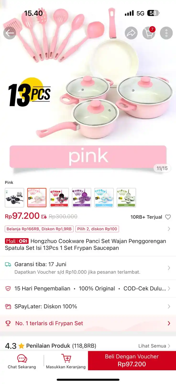Image from Racun shopee 🛒🎀: CEPET SEPAKET ALAT MASAK https://s.shopee.co.id/BI2cNwEAq...
