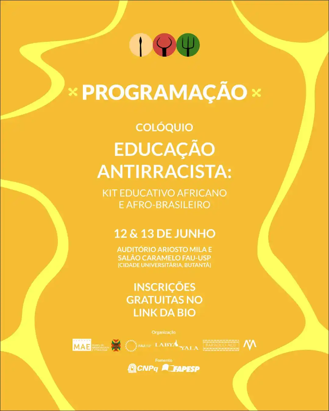 Image from 📜 Alunos Pós-Graduação Poli USP: *Colóquio “Educação Antirracista: Kit Educativo Africano e Afro‑brasil...