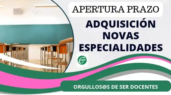 Image from CSIF ENSINO: 🟢 CSIF ENSINO INFORMA 📌📌 Apertura de prazo para solicitude do rec...