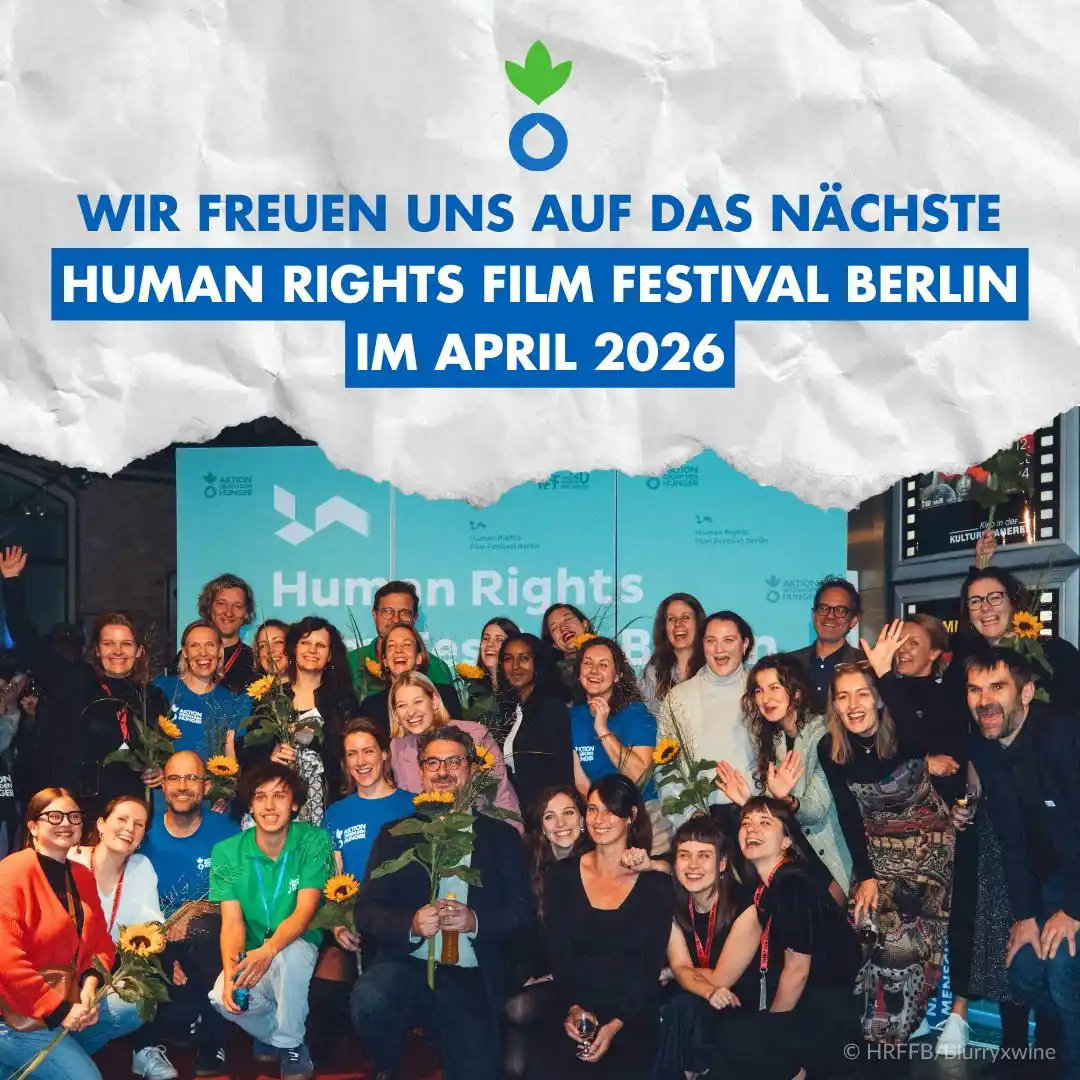 Image from Aktion gegen den Hunger: 🎬 Das Human Rights Film Festival Berlin stellt die Weichen für die Zu...