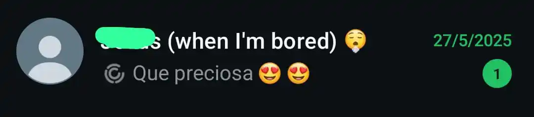 Image from isi's diary🦆: el bagre se rindió y me bloqueo😍🙏...