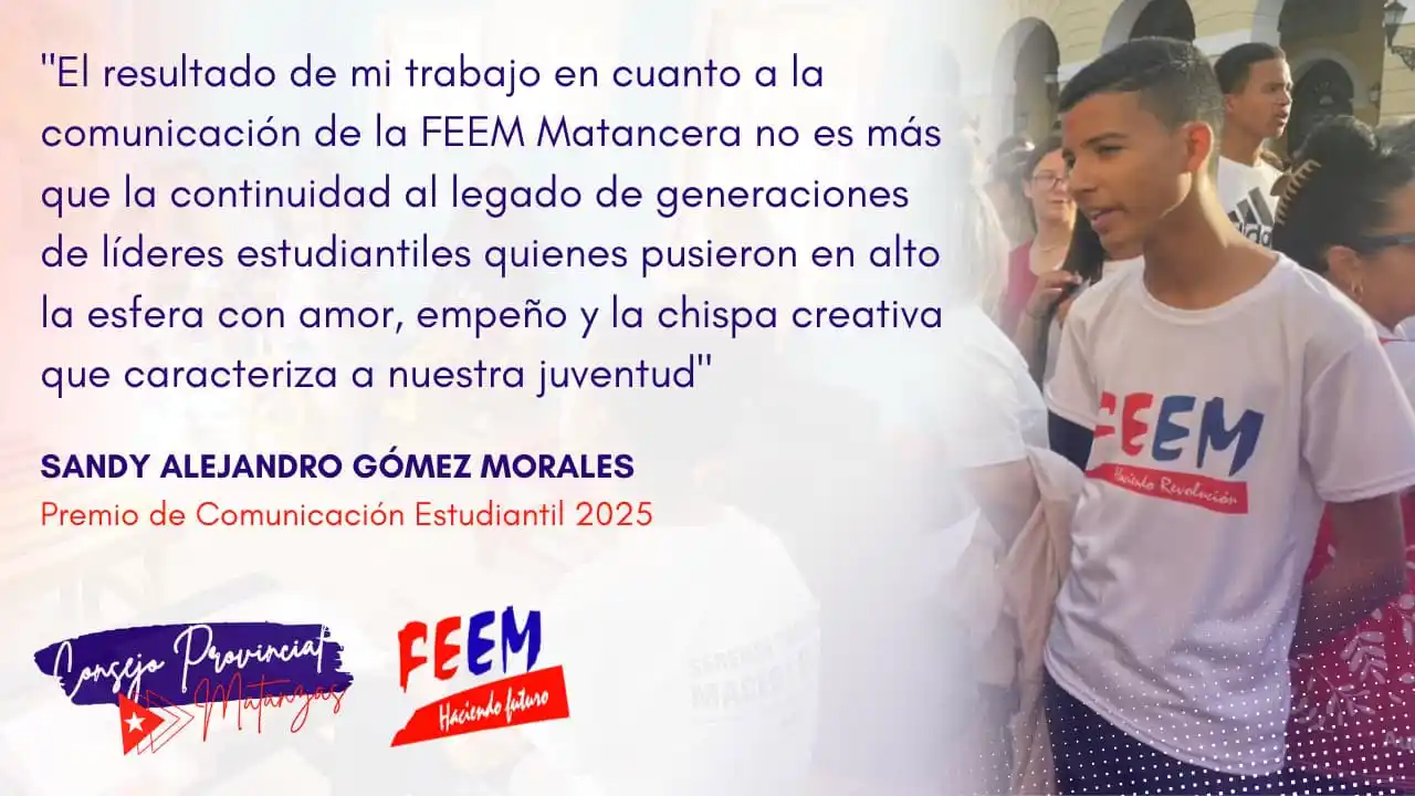 Image from FEEM Matancera 🐊🇨🇺💙: *"El elogio oportuno fomenta el mérito".* ✒️ José Martí 🇨🇺📲| _Pal...