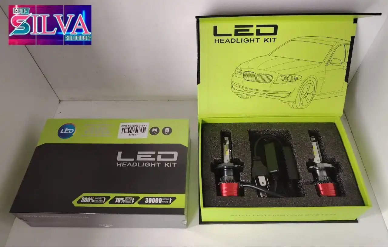 Image from Import Silva: FOCO LED H4 ICAR 8002 40000 LUMENES Precio 🔥🔥$18🔥🔥 IMPORT SILVA...