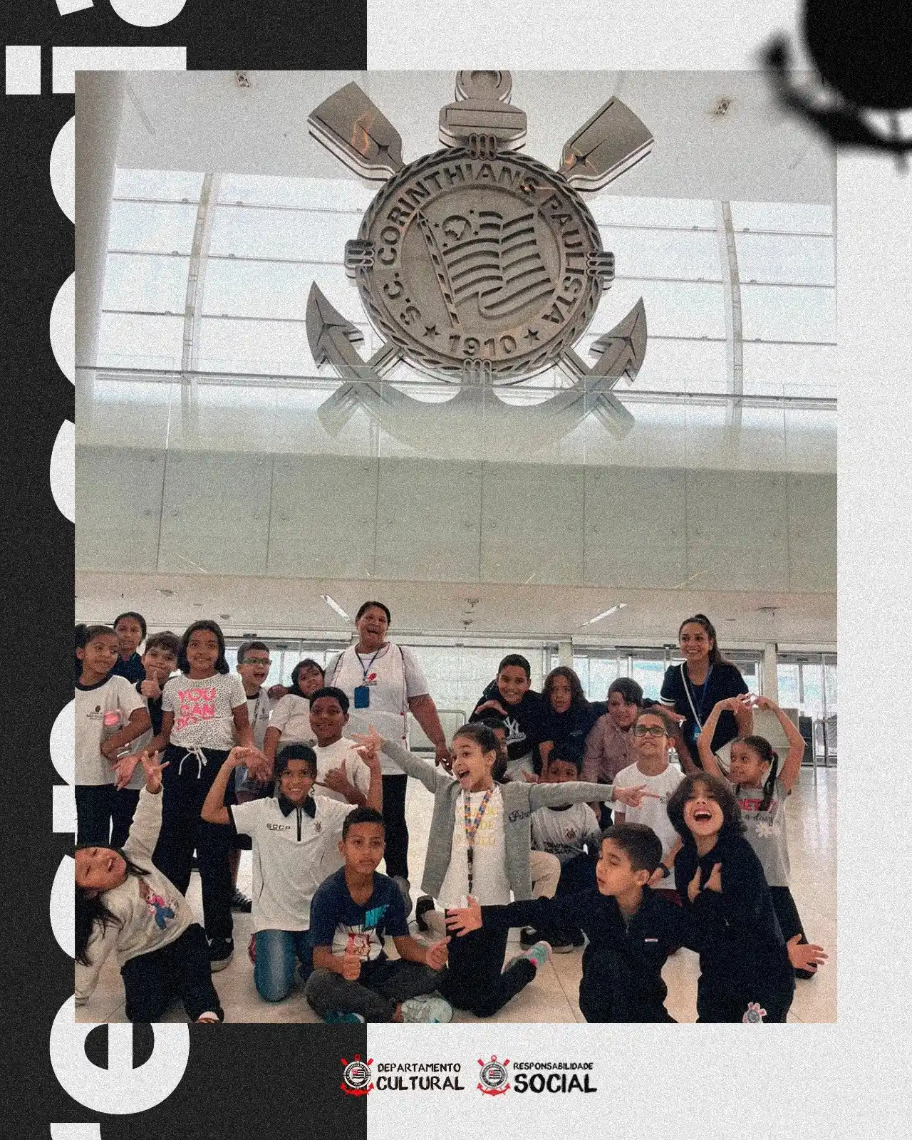 Image from Corinthians | Parque São Jorge : *Foi a vez do CCA Cristo Rei visitar nossa casa, a neoquimicaarena!* ...