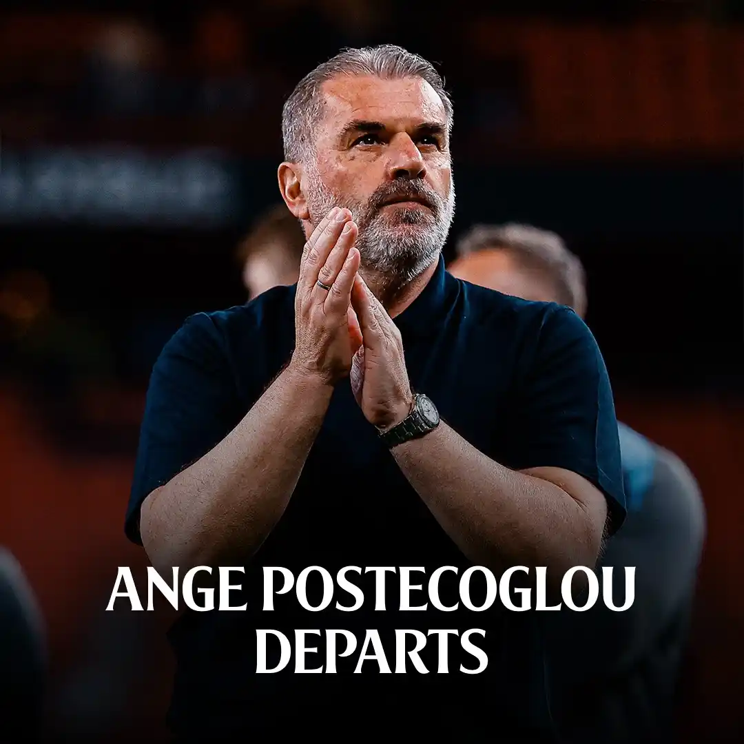 Image from Tottenham Hotspur: Following a review of performances and after significant reflection, t...