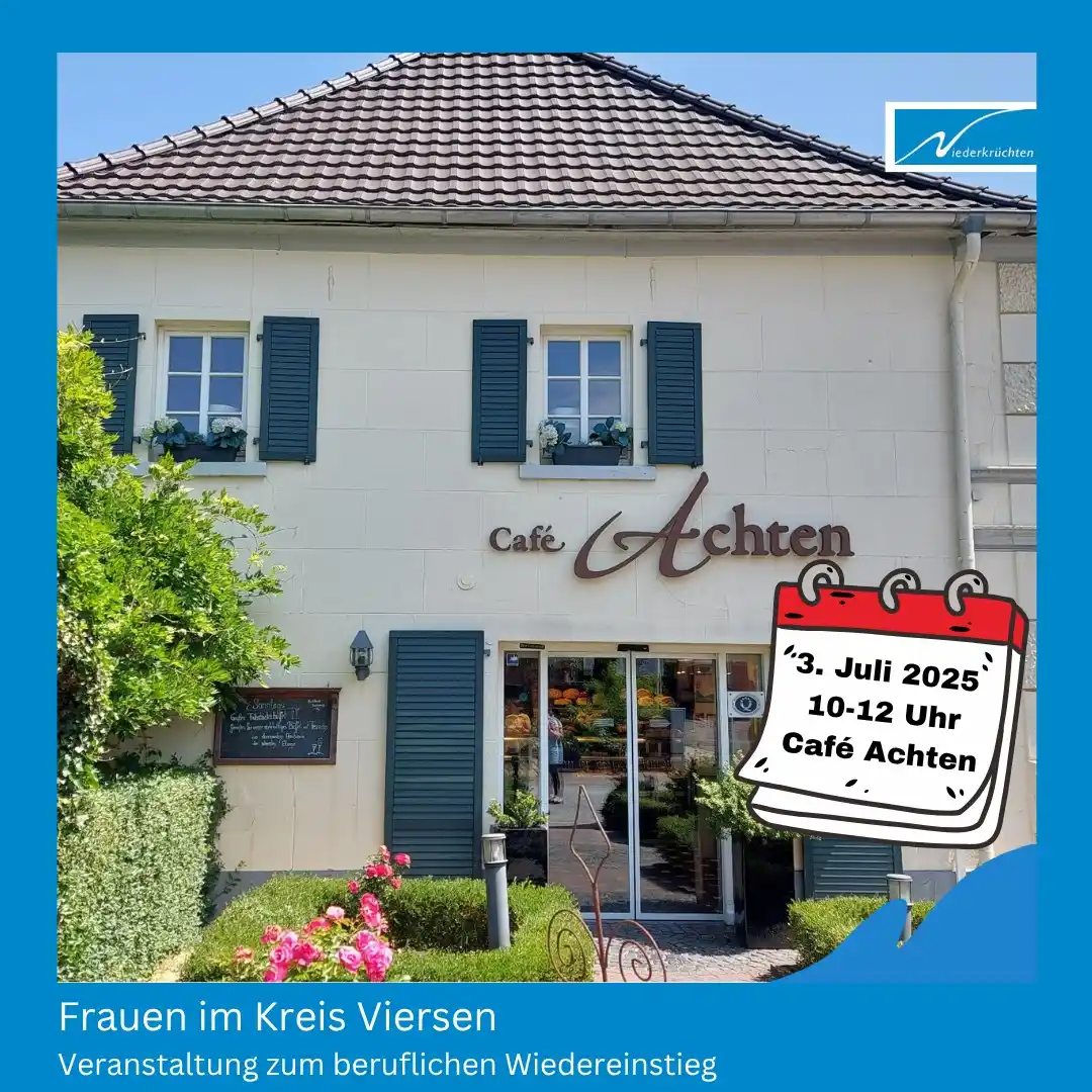 Image from Gemeinde Niederkrüchten: ♀️ *Frauen aufgepasst! ♀️* ▶️ Du möchtest nach einer Pause wieder ins...