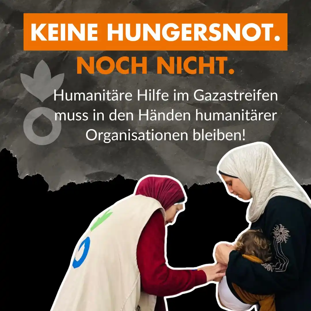 Image from Aktion gegen den Hunger: 🔴 Gaza: Über eine Million Menschen unterstützt – doch die humanitäre ...