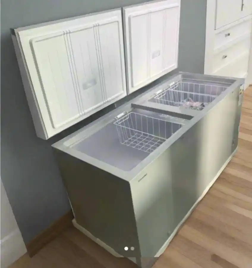 Image from CLICKRWANDA.COM: HISENSE DOUBLE DOOR DEEP FREEZER 656L New Price : 1,600,000 frw Ca...