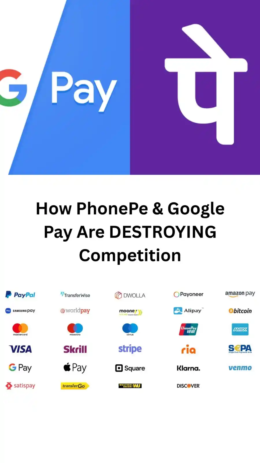 Image from 📚 Free Courses 📚: How PhonePe & Google Pay Are DESTROYING Competition Youtube: https://...