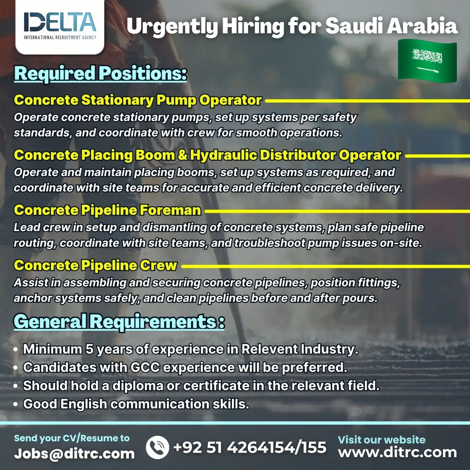 Image from WorldWide Job Links 🌐: If you want to apply to these openings, please send your CV/Resume to ...
