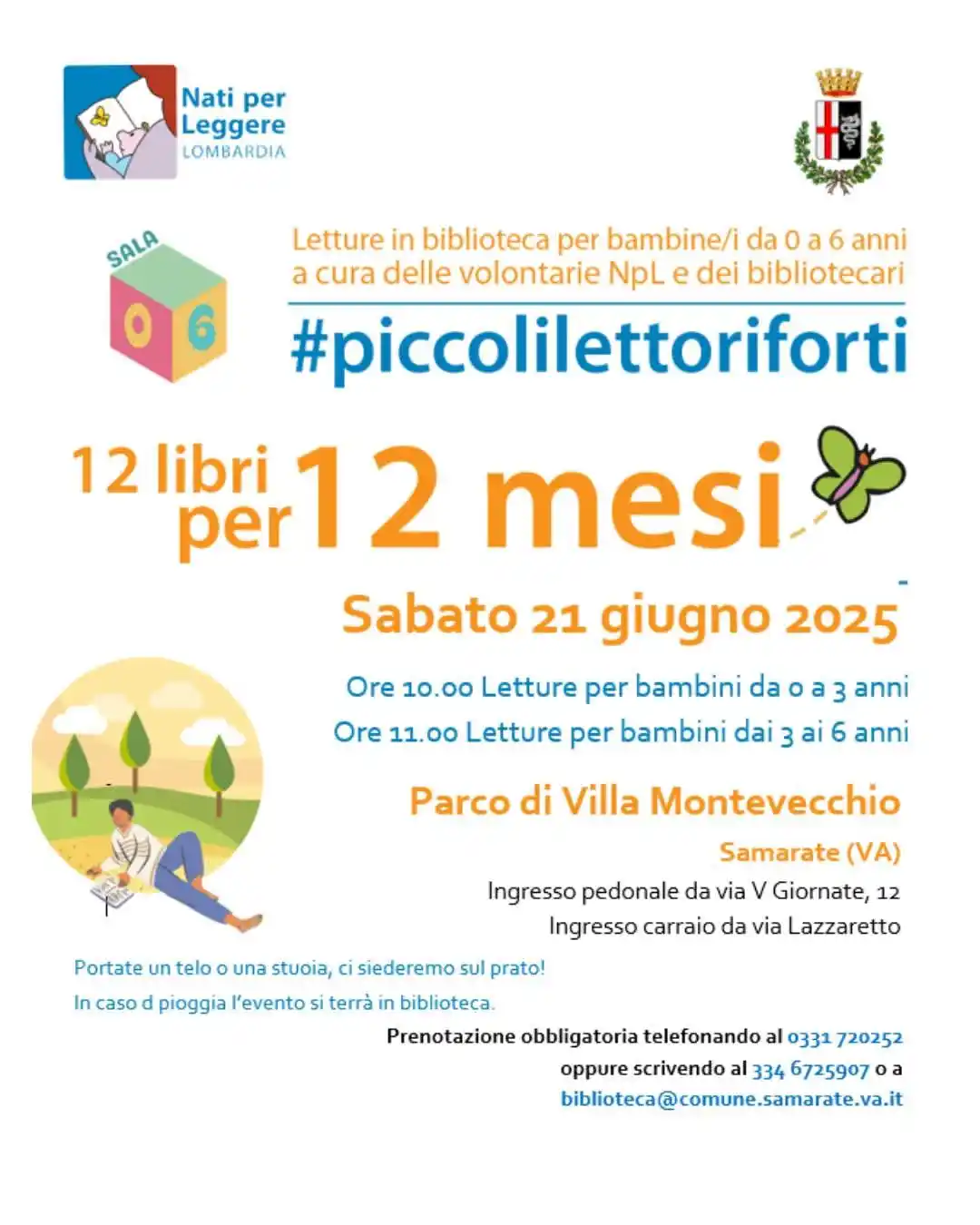 Image from Biblioteca di Samarate - NEWS ed EVENTI: 🔸 In arrivo un nuovo appuntamento con le letture delle volontarie Nat...