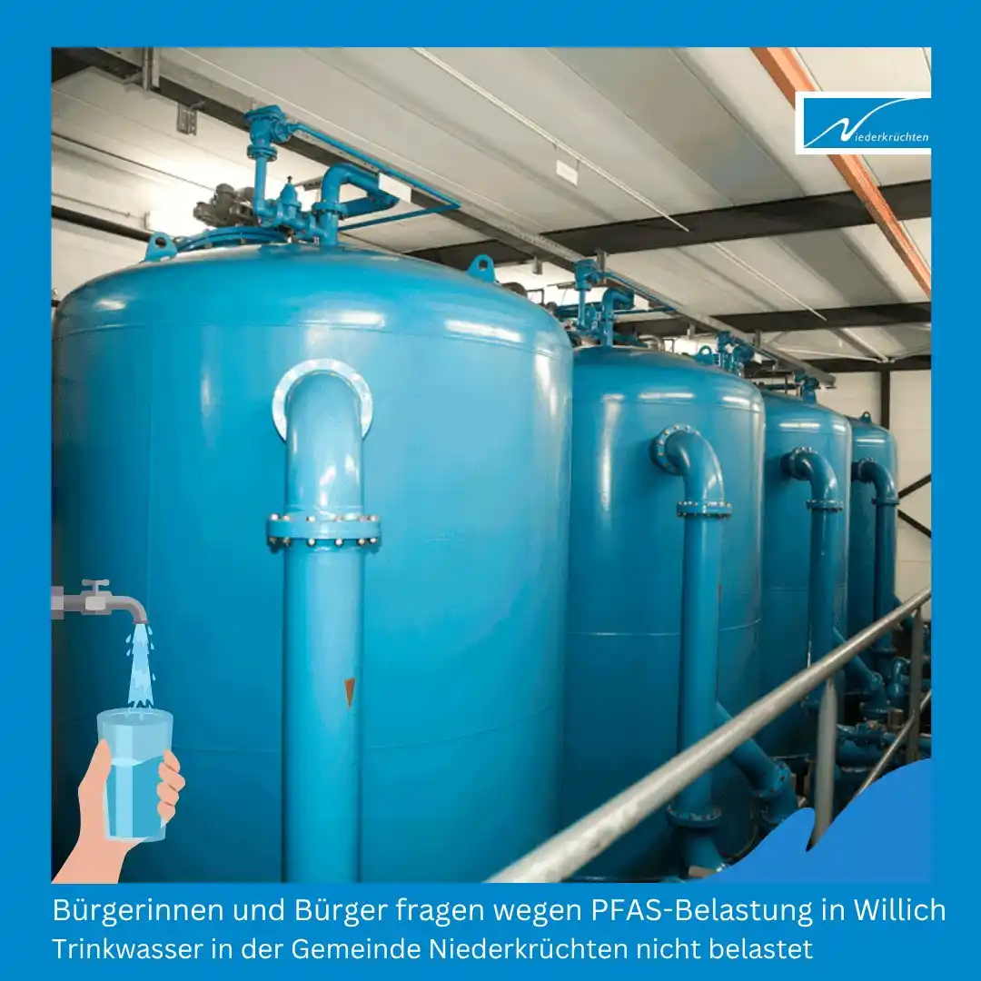 Image from Gemeinde Niederkrüchten: 🚰 In der vergangenen Woche wurde in den Medien über mögliche Belastun...