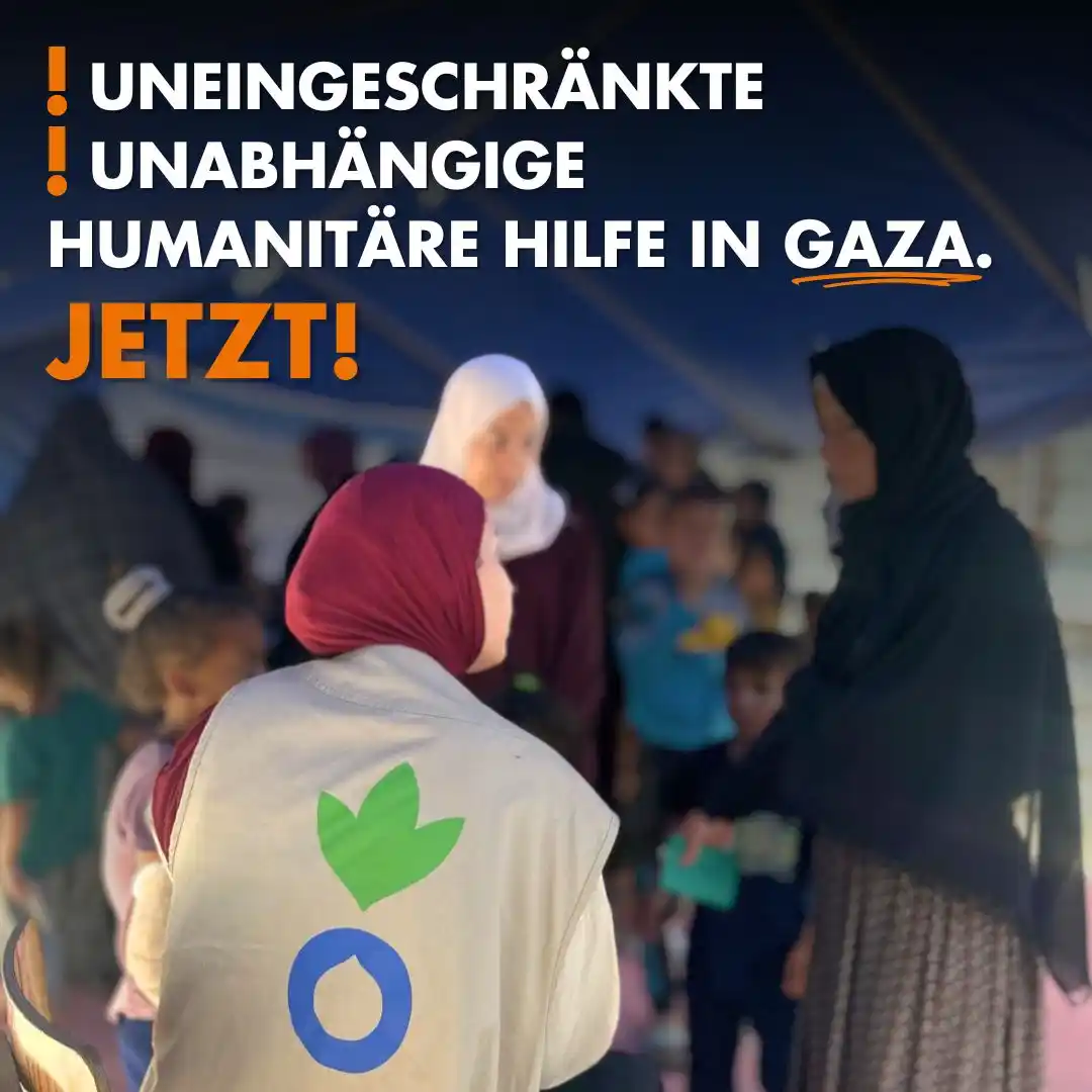Image from Aktion gegen den Hunger: ⚠️ In Gaza werden Lebensmittelverteilungen mittlerweile zur tödlichen ...