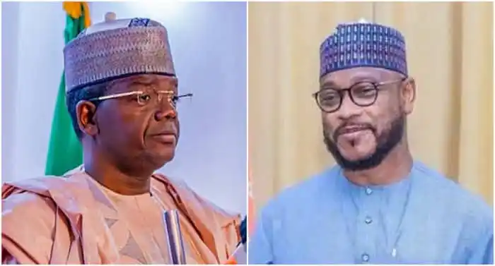 Image from PREMIUM TIMES HAUSA: In za ka fito fili ka shiga APC ka fito kawai - In ji Matawalle ga gwa...