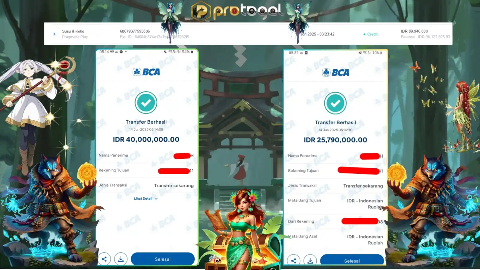 Image from protogel Official: 🐄🥥 JACKPOT MANIS DARI SUSU & KOKO! 🥥🐄 🎉 Hoki Tumpah Lagi di PROTO...