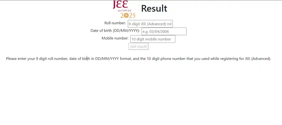 Image from Sarkari Study - Jobs & Education: 🔔 *JEE Advanced 2025 Result Out Now!* 🎓 _📢 IIT Kanpur ने JEE (Adva...