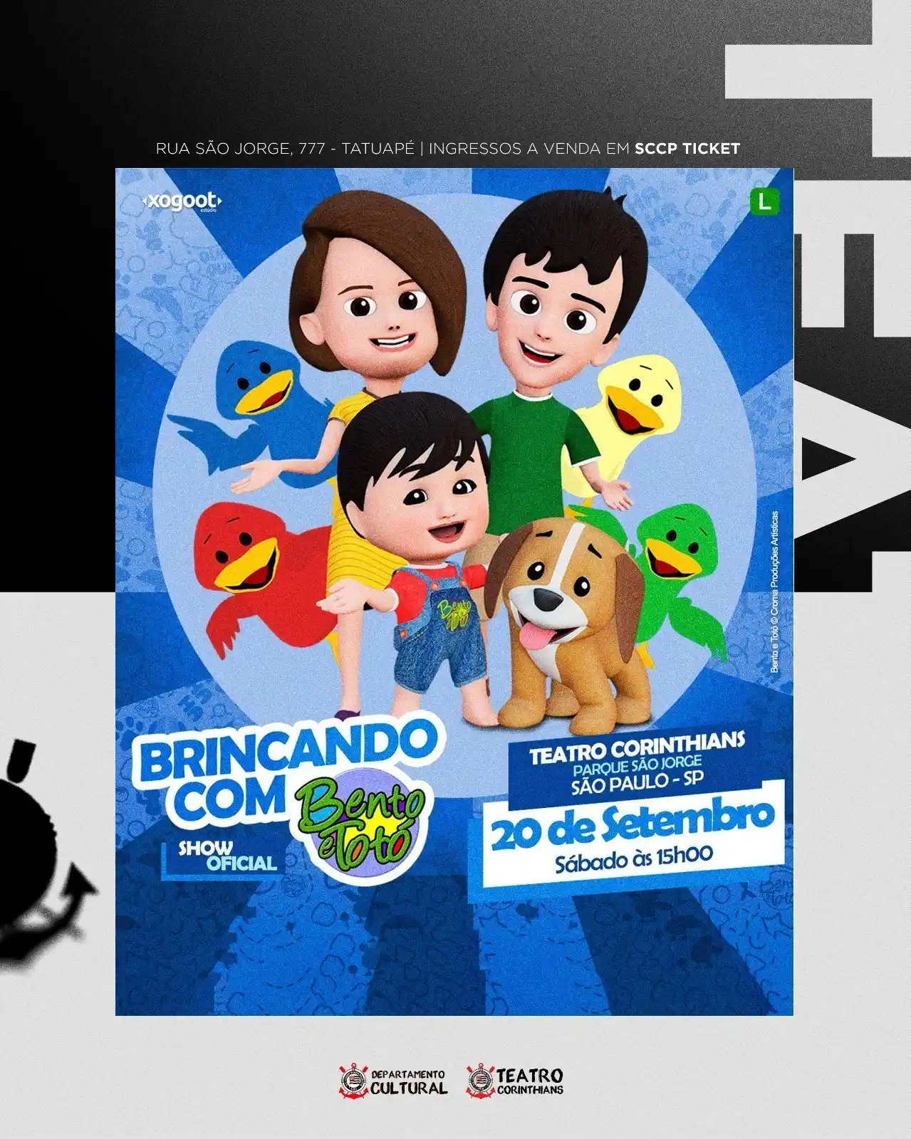 Image from Corinthians | Parque São Jorge : *Junte-se a nós nessa aventura emocionante para resolver um mistério e...