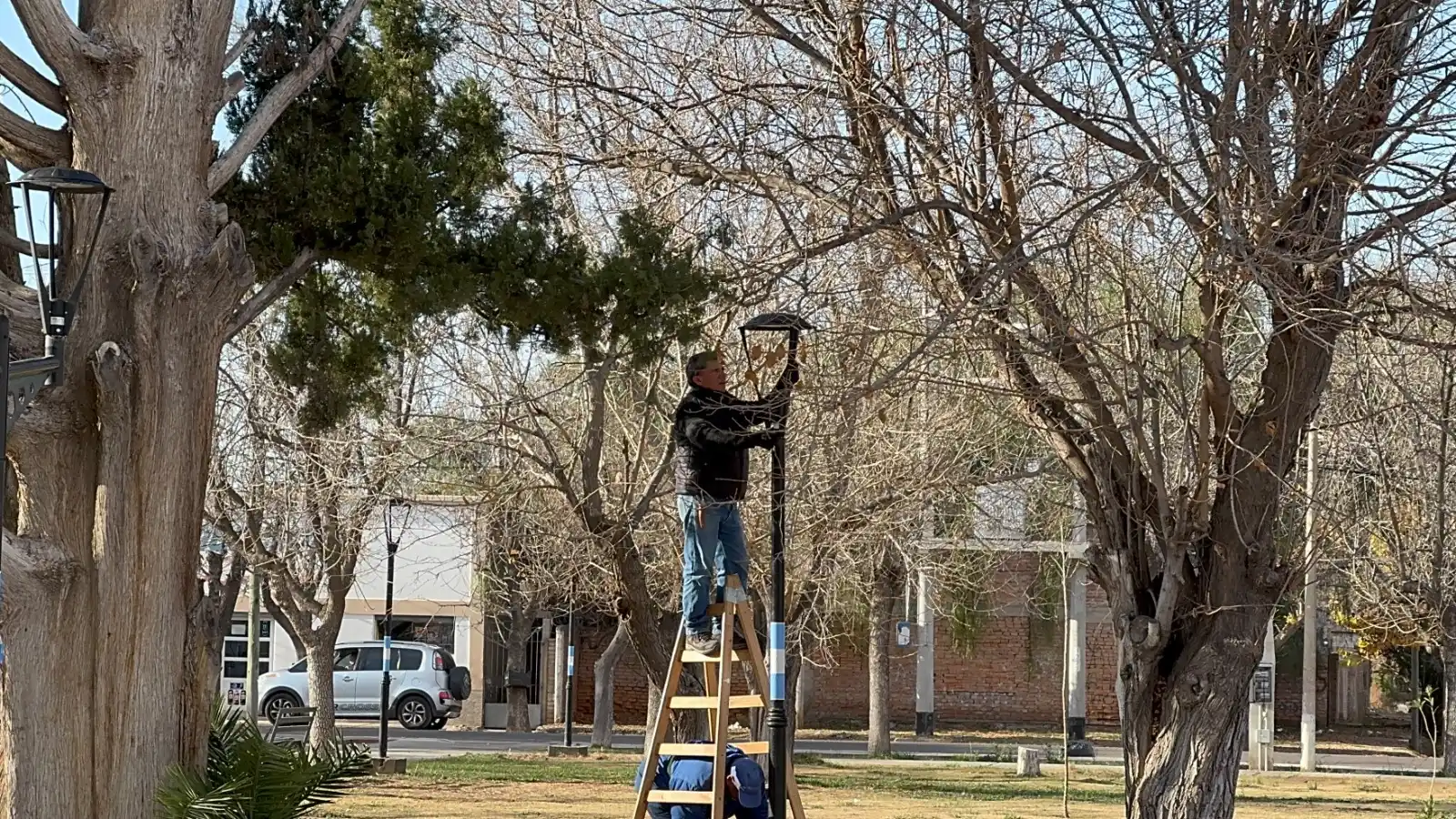 Image from San Rafael Tu Municipio: *LA PLAZA MANUEL BELGRANO DE SALTO DE LAS ROSAS SE SUMA A LA RECONVERS...