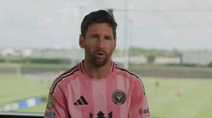 Image from PREMIER LEAGUE LIVE MATCHES & NEWS⚽: 🚨🌎 Leo Messi on the FIFA Club World Cup: “Well, it’s an interesting ...